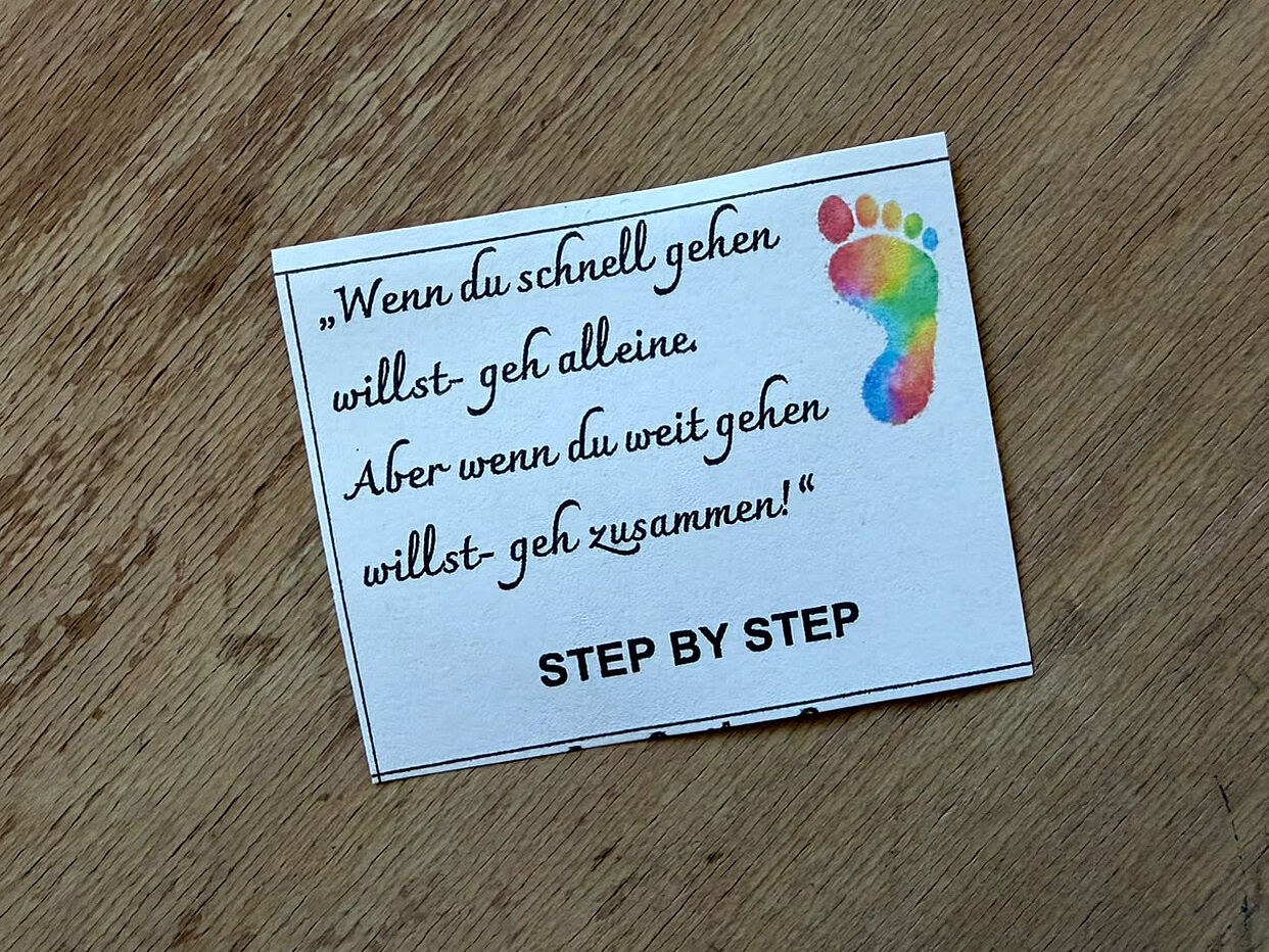 Step by Step – gemeinsam ins neue Akademiejahr