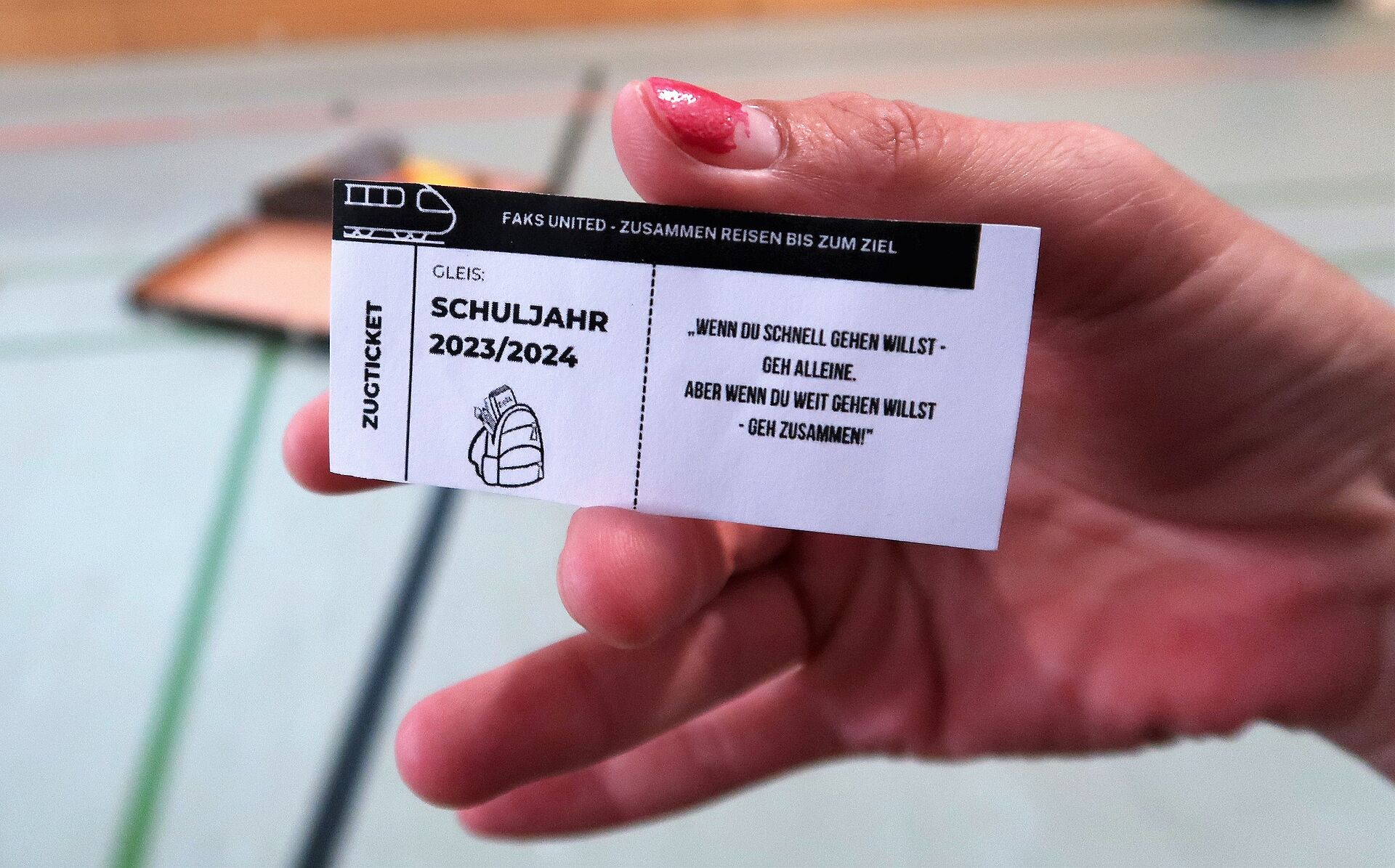 Zusammen reisen bis zum Ziel